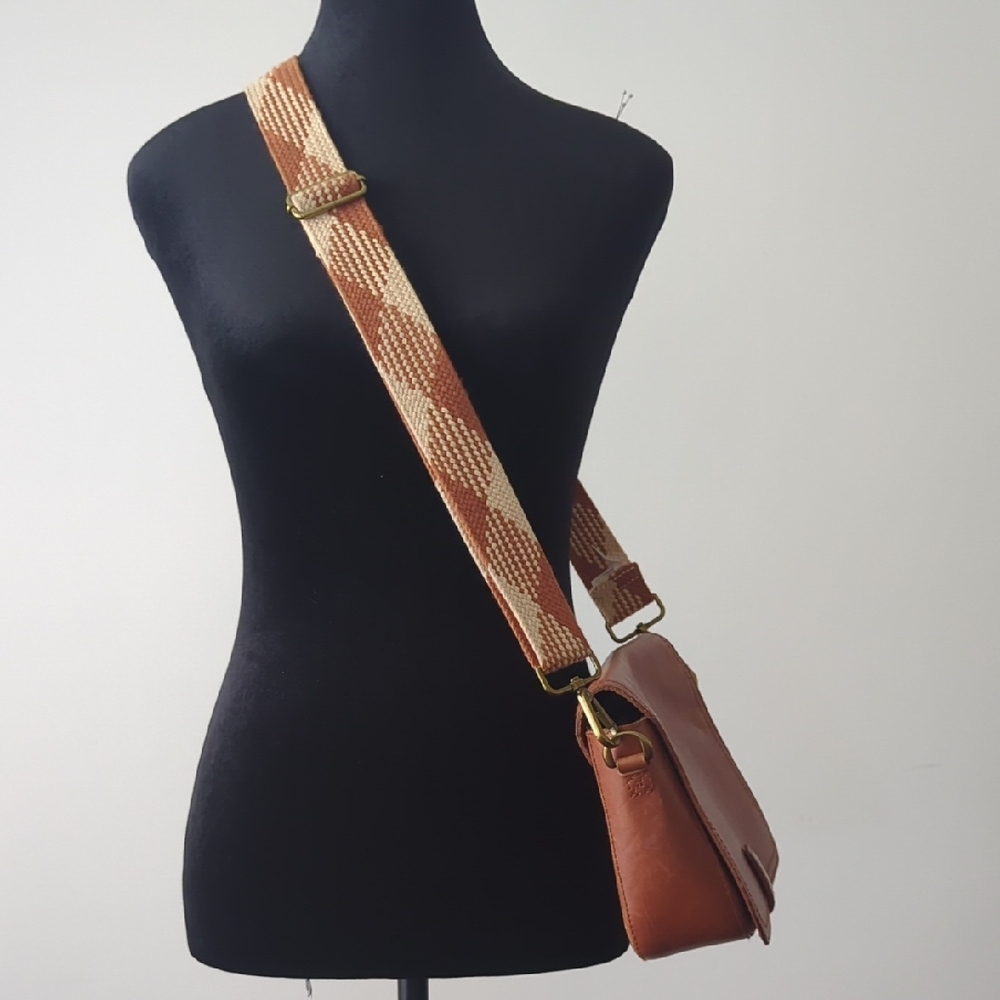 Madewell Brown Leather Crossbody Bag - Picture 5 of 6